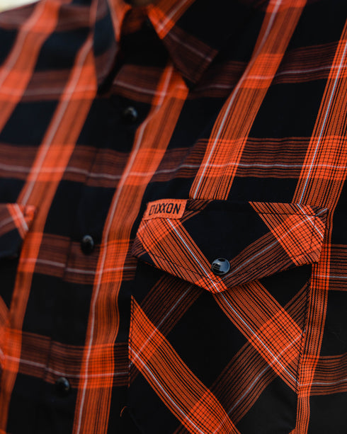 DOZER BAMBOO SHORT SLEEVE BUTTON UP - MENS